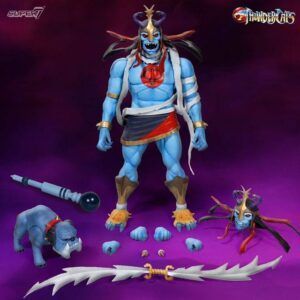 Mumm Ra y perrete Ultimate Thundercats Super 7