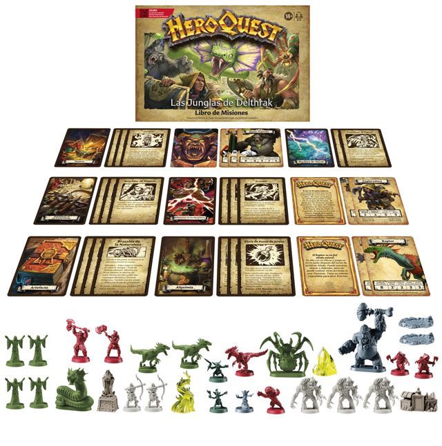 Las junglas de Delthrak (Expansión de Hero Quest)