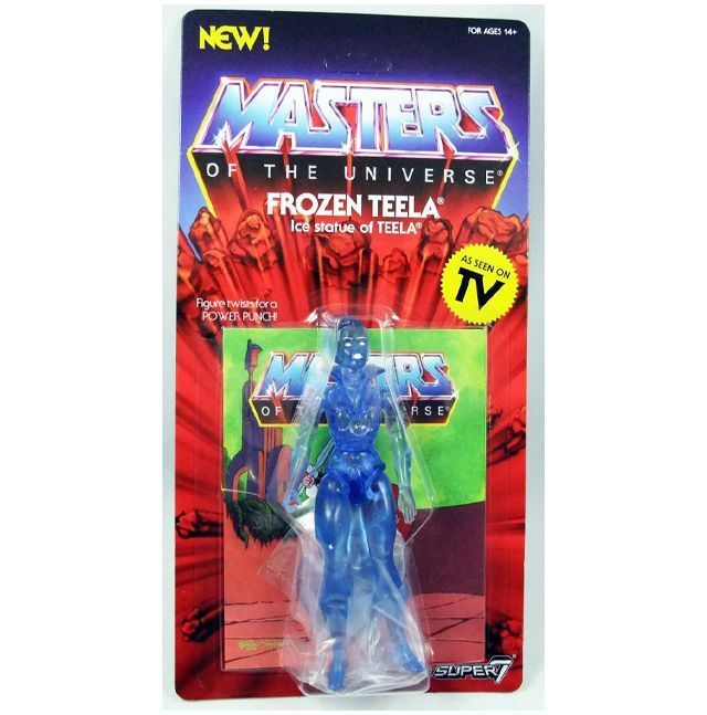 Frozen Teela MOTU vintage Super 7