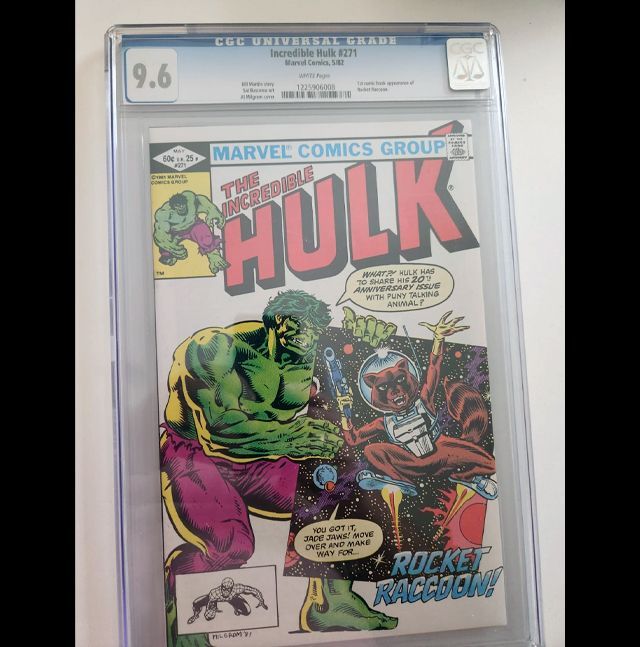 Incredible Hulk #271 (MAY´82) CGC 9,6 white pages