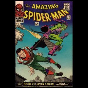 Amazing Spiderman #39 (AGO´66) CGC 5,5 White pages