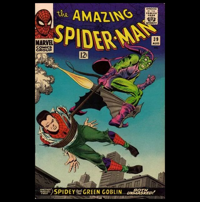 Amazing Spiderman #39 (AGO´66) CGC 5,5 White pages