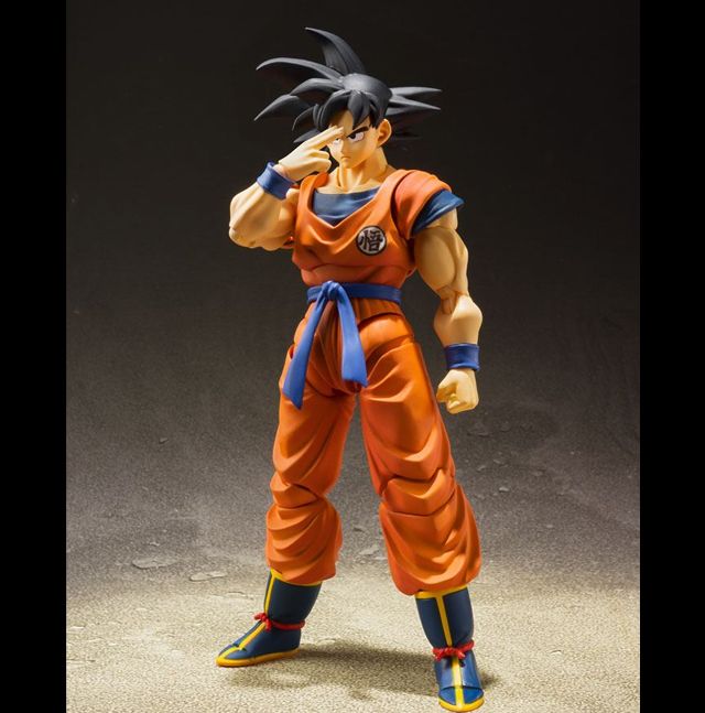 Goku saiyan raised on Earth SHFiguarts