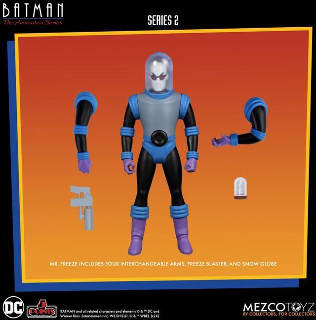 Mr Freeze Batman Mezco Batman TAS