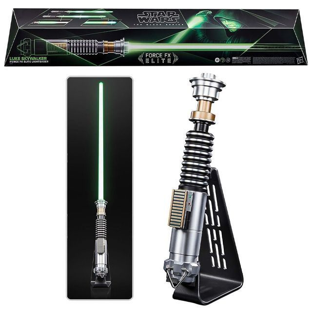 Luke Skywalker lightsaber Luke Skywalker lightsaber Force FX elite replica 1/1 Hasbro