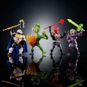 Pack 4 figuras MOTU Origins