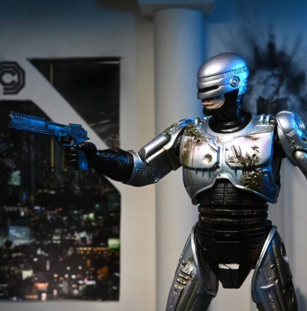 Battle damaged Robocop