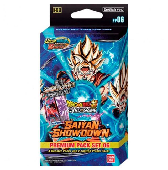 Unison Warrior Series 15 Premium Pack 06 Dragon Ball Super Saiyan Showdown