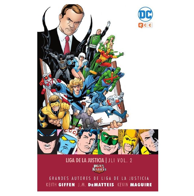 Grandes autores de la Liga de la Justicia – JLI vol. 2