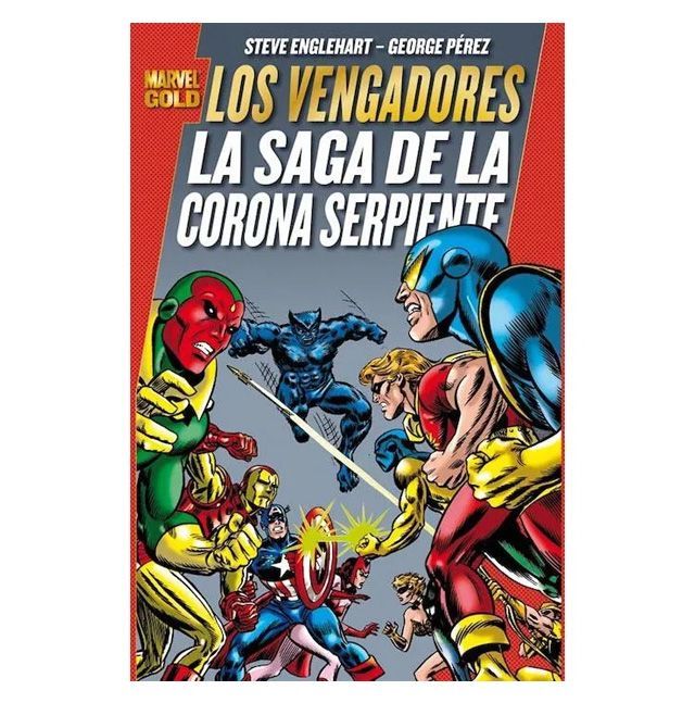 Los Vengadores-La saga de la corona serpiente (Marvel Gold)
