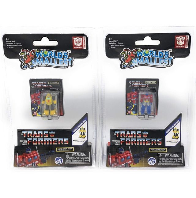 Pack de 2 figuras Transformers world´s smallest
