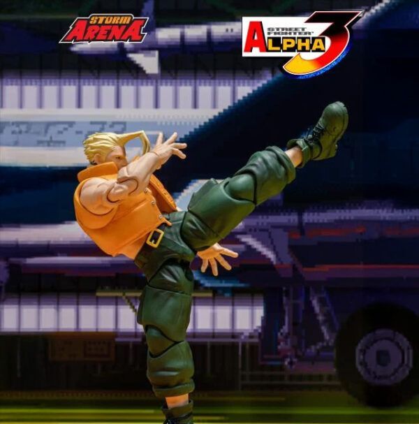 Charlie Nash 1/12 Street Fighter Alpha 3 Storm Arena