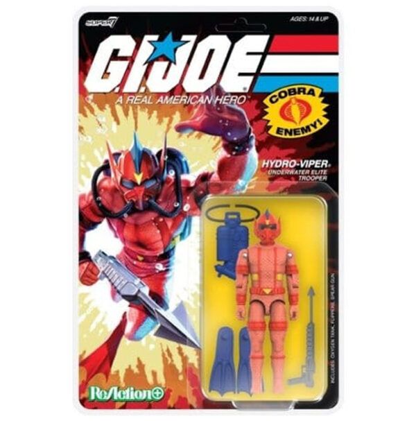 Hydro Viper(comic) GI Joe ReAction+