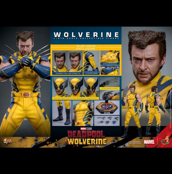 Wolverine Deadpool & Wolverine Movie Masterpiece(Deluxe Version)
