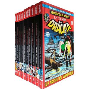 Biblioteca marvel Dracula 1 al 10(completo)