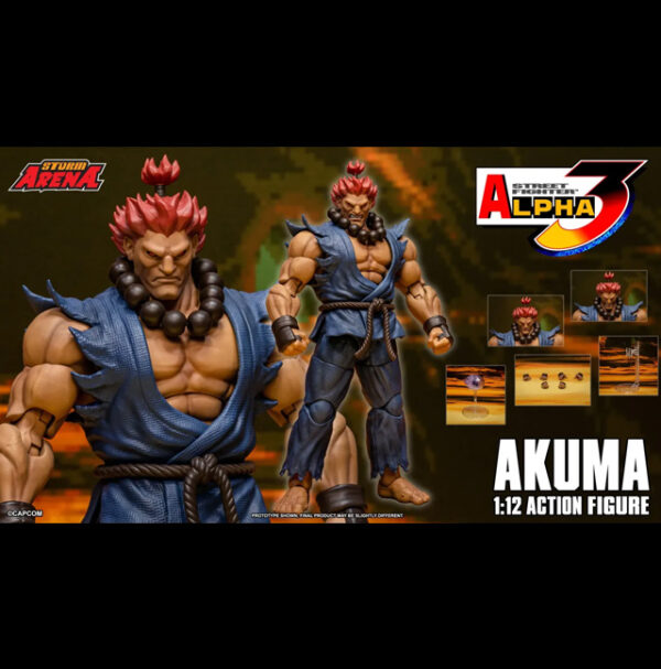 Akuma-Gouki5 Akuma-Gouki Street Fighter Alpha 3 Storm Arena