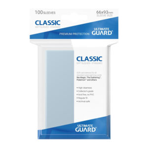 Fundas de cartas tamaño estándar transparente(pack de 100 unidades)