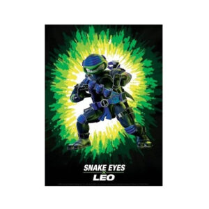Leonardo x Snake Eyes TMNT x G.I. Joe Crossover