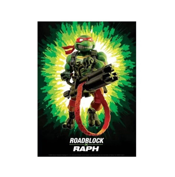 Raphael x Roadblock TMNT x G.I. Joe Crossover