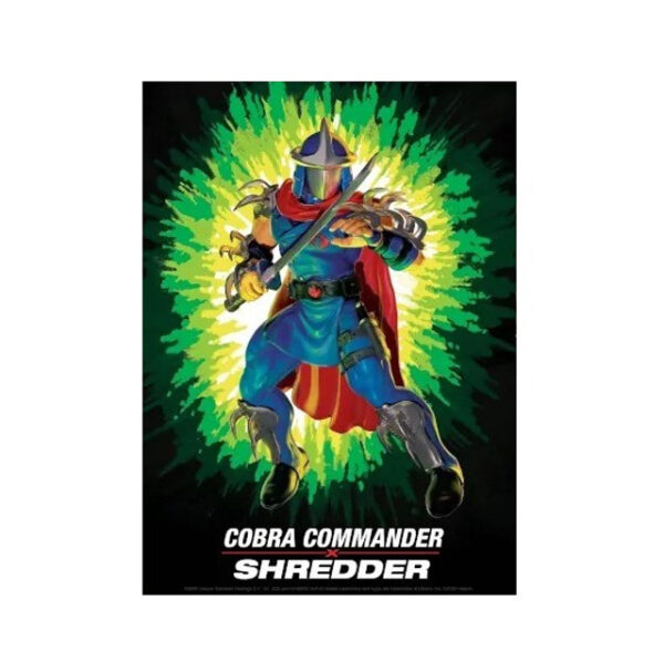 Shredder x Cobra Commander TMNT x G.I. Joe Crossover