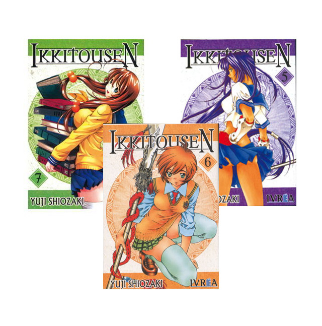 ikkitousen pack 2 (5 al 7)