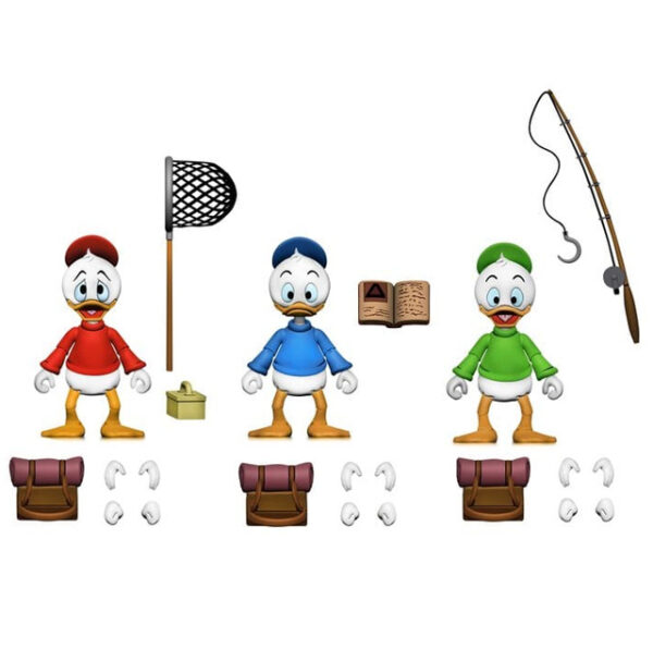 Huey, Dewey y Louie Pack Duck Tales NECA