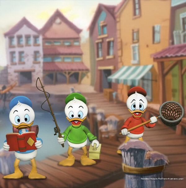 Huey, Dewey y Louie Pack Duck Tales NECA