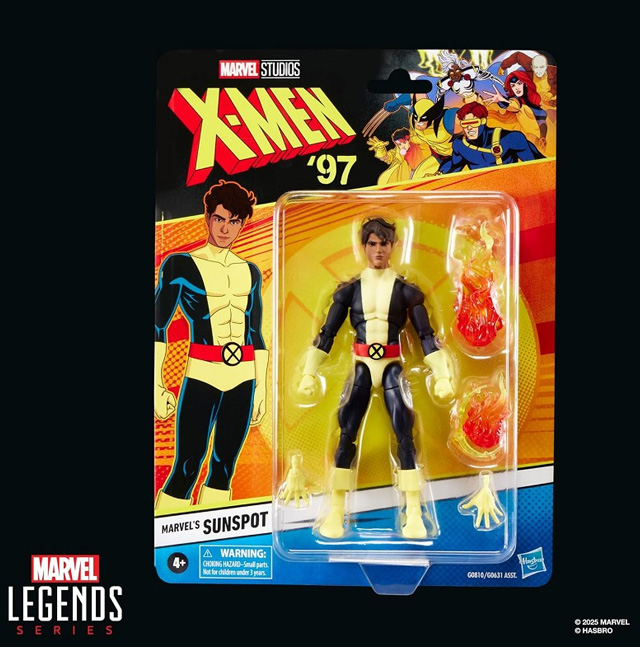 Sunspot X Men 97 Marvel Legends