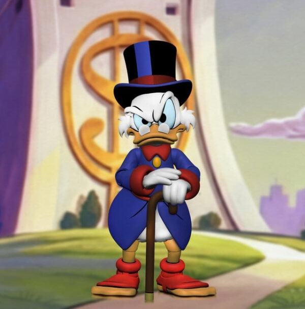 Scrooge McDuck Duck Tales NECA