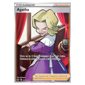 Agatha (CRE 186) Pokemon TCG