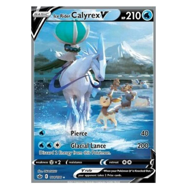 Calyrex Jinete Glacial V (CRE 164) Pokemon TCG
