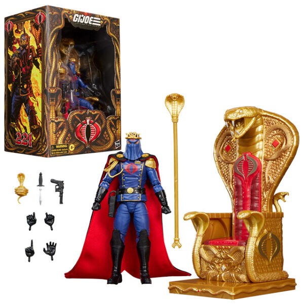 Cobra Commander dress uniform version GI Joe Classified