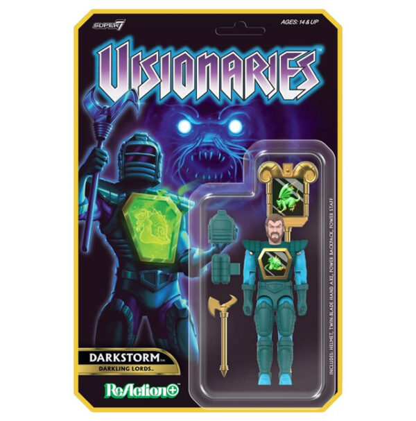 Darkstorm Visionaries Darkstorm Visionaries wave 1 Reaction+ Super7