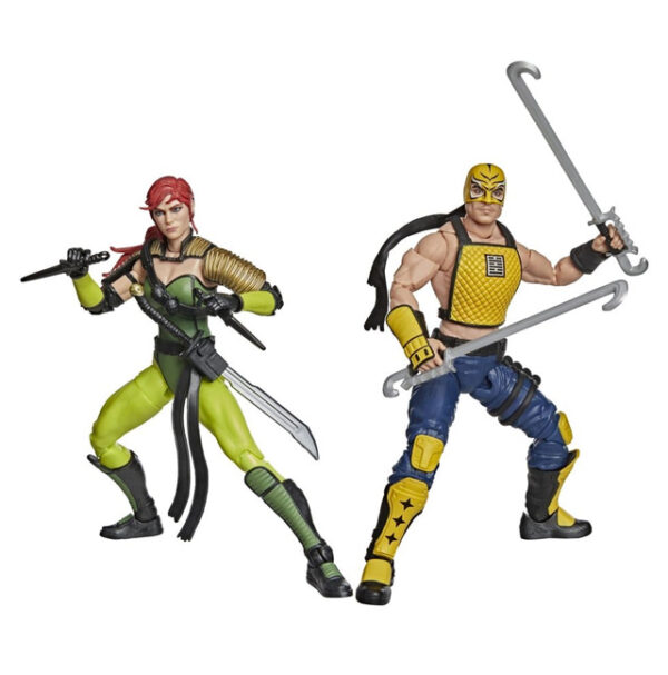 Pack Scarlett & T'Jbang Ninja Force GI Joe Classified