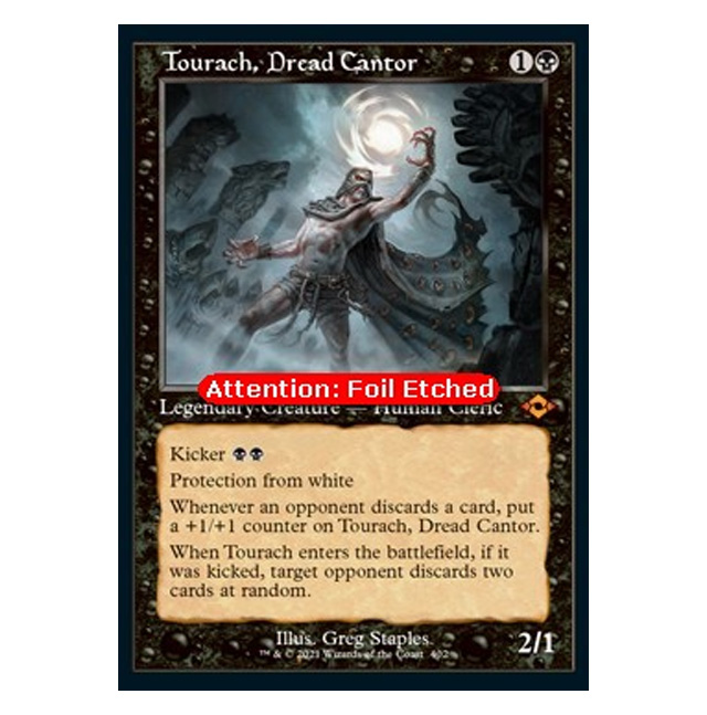 Tourach cantor pavoroso (V.3) Magic