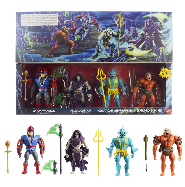 Battle for Subternia Pack de 4 Origins