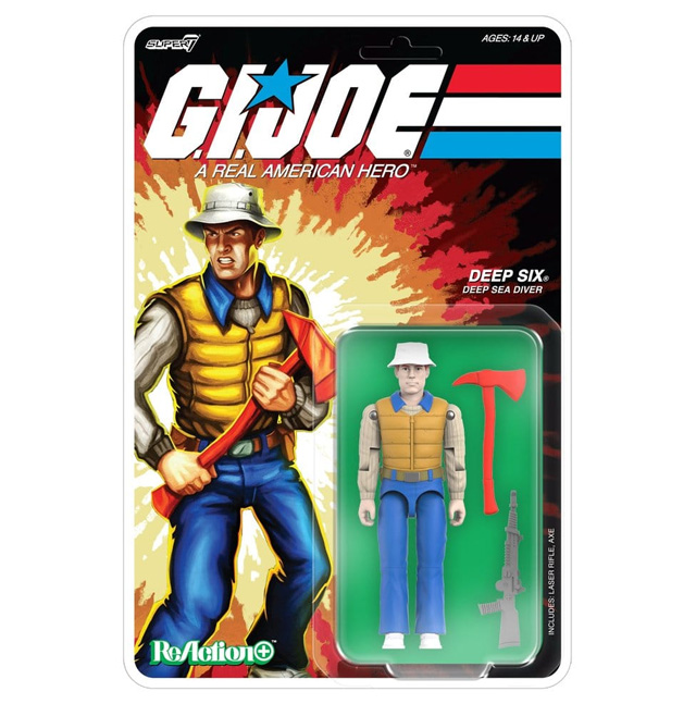 Deep Six(comic) GI Joe ReAction+