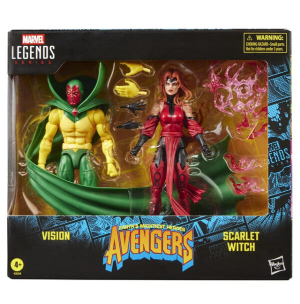 Vision & Scarlet Witch 3 Vision & Scarlet Witch pack Marvel legends