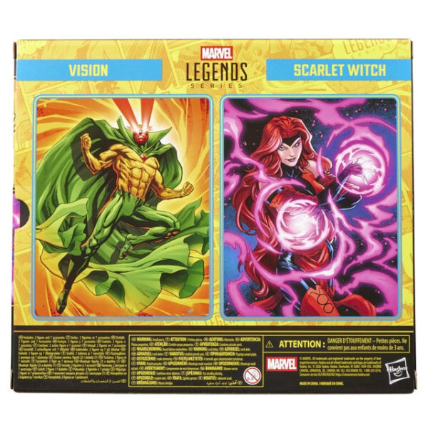 Vision & Scarlet Witch 4 Vision & Scarlet Witch pack Marvel legends