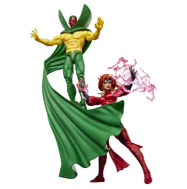 Vision & Scarlet Witch pack Marvel legends