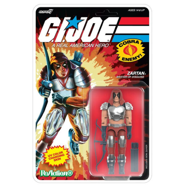 Zartan(comic) GI Joe ReAction+