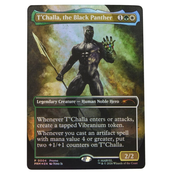 Black Panther Marvel Legends-Magic The Gathering