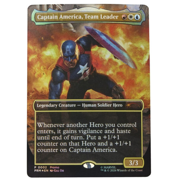Captain America (Avengers Twilight) 2 Captain America (Avengers Twilight) Marvel Legends-Magic The Gathering