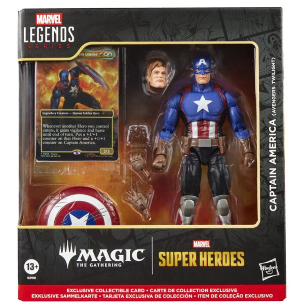 Captain America (Avengers Twilight) Captain America (Avengers Twilight) Marvel Legends-Magic The Gathering