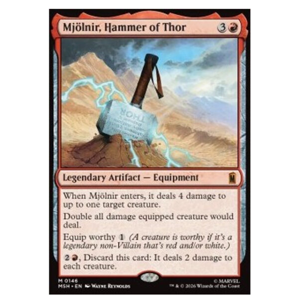 Mjölnir, martillo de Thor Magic
