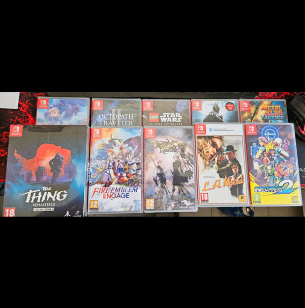 Rifa elige juego de Switch