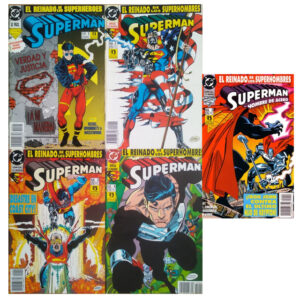 Superman el reinado de los superhombres(miniserie 4 numeros completa) Zinco