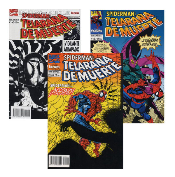 spiderman telaraña de muerte Spiderman Telaraña de muerte(miniserie 3 numeros completa) Forum