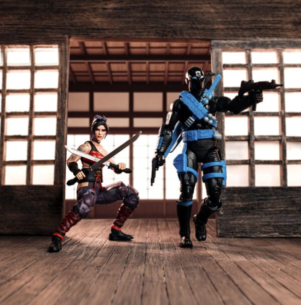 Pack Snake Eyes Pack Snake Eyes y Kim "Jinx" Arashikage Ninja Force GIJoe classified