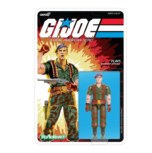 Flint(cartoon) GI Joe ReAction+